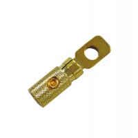 PPA-529-8G: 8GA GOLD POWER RING TERMINAL 