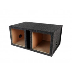 PPA-10DVK: 10" Double Square Ported Subwoofer Empty Box
