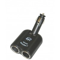 AS1038: 1 input 2 output Cigarette Swivel Lighter Socket  