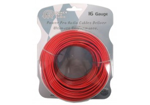 CBLE4116-100: 16GA 100FT Speaker Wire | Black & Red