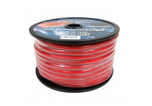 POWAL-04GA: 4GA 100FT Flexible Power Wire, Black,Blue&Red