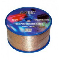CBLE-4114AC: 14GA 500FT Speaker Wire, Silver & Gold