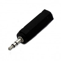 AC1048: 3.5mm STEREO PLUG TO 6.35mm STEREO JACK, CONNECTOR