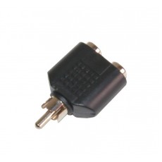 AC1059: RCA Plug to 2 x 6.35mm Jack Splitter, CONNECTOR​ 