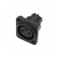MC1028A: CHASSIS MOUNT 3PIN FEMALE XLR CONNECTOR