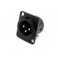 MC1029: CHASSIS MOUNT 3PIN MALE XLR CONNECTOR