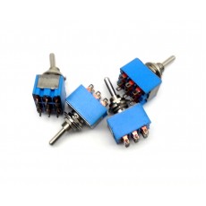 SW1008: TOGGLE SWITCH 9 PIN-DPDT ON/OFF/ON
