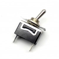 SW1012: TOGGLE SWITCH 4 PIN SPST ON/ON INCLUDED PLATE