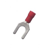 VY1-3: Terminal Insulated Fork Type Stud Size 6(100/bag)