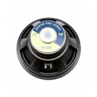 A1220B/S: 12" Full Range Speaker 250W/8ohm Black/Silver