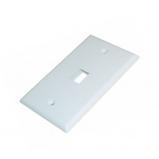 CAT503-1: 1 hole wall plate for CAT5/6