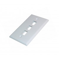 CAT503-3: 3 holes wall plate for CAT5/6