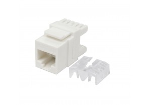 CAT-600DP: UTP CAT-6 Keystone Jack, dual IDC,180 Degree
