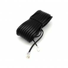 TC6013-15: 15FT TEL Line Extension cord,(Black,White,Ivory)