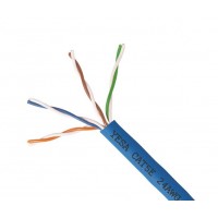 CAT5E-1000: QUALITY SOLID 24AWGx4C UTP CABLE 1000FT
