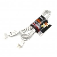 CA1029-12: 12FT,  3 Outlet Household Extension Cords