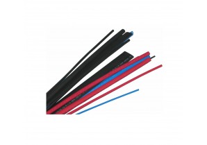 HS1004: 1/4" 4FT Heat Shrink Tubing Wire Wrap, Black