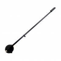 PS-025: Silver-Metal MIC Boom Fro Microphone Stand