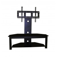 PPA-040: 55'' To 70'' 2 Glass Shelves Floor Stand for TVs