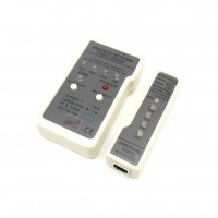CAT-803: Networking Cable Tester for RJ45|RJ11|Modular|Coaxial