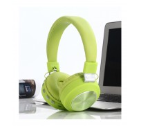 BHS-001G: Green Wireless Bluetooth Headphones
