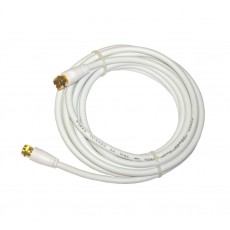 CA1026W: 12FT TO 100FT, F Male to Male Twist-On Coaxial Cable