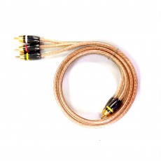 CA1047-3: 3FT GOLD COMPONENT VIDEO CABLE