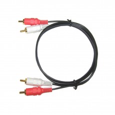 CA1063: 3FT TO 25FT, GOLD AUDIO CABLE, 2 RCA TO 2 RCA