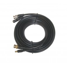 CA1084: 12FT-100FT QUALITY BNC+DC Video Power RG-59U Cable 