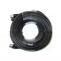 CA1085: 12FT-100FT BNC+DC Video Power RG-59U Cable 