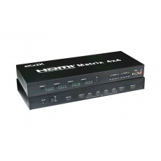 PRO2092-4x4: HDMI Matrix 4x4 with Full 3D, 4Kx2K, Bi-Directional