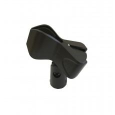 PS-031: Heavy-Duty Black-Plastic Microphone Holder